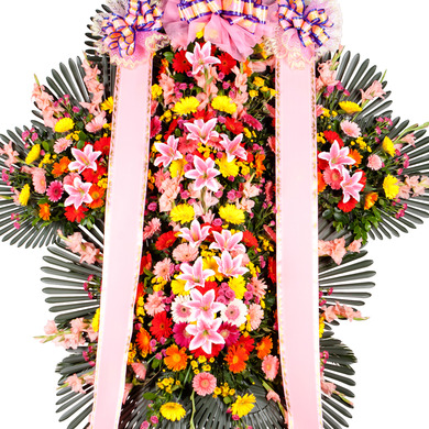 축하5단 화환
