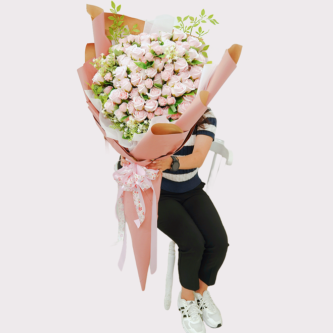 로맨틱무드 대형꽃다발(수도권 배송)