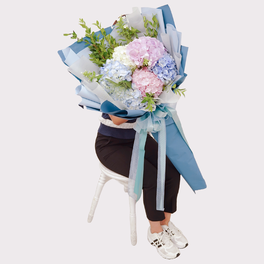테사우루스2 대형꽃다발(수도권 배송)