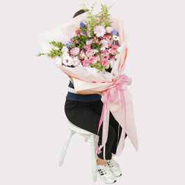 아이 로즈 대형꽃다발(수도권 배송)