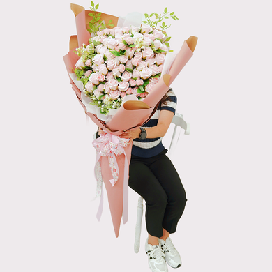 로맨틱무드 대형꽃다발(수도권 배송)