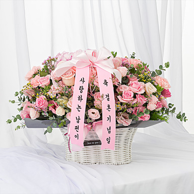 헬리오스 혼합 꽃바구니